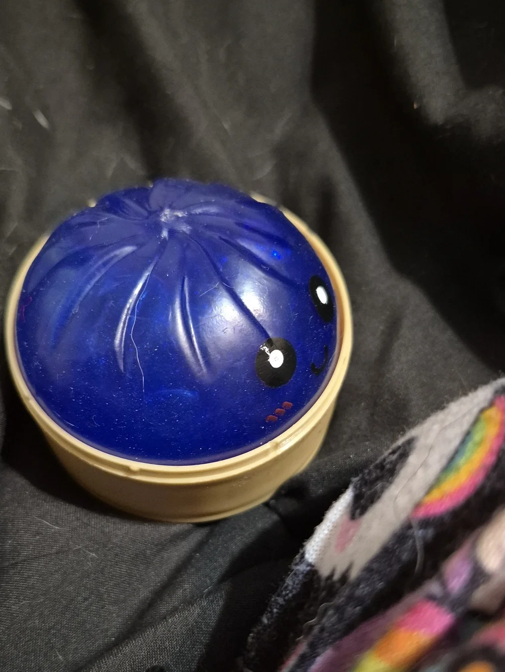 Dark Blue Mini Squishy Dumpling